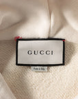 Gucci Interlocg G Cotton Parker S  White 454585 Damage Processing