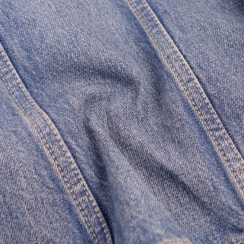 Salvatore Ferragamo Jacket Denim Jacket Cotton Out  Made in Italy 38 (M Equivalent) Indigo Blue  NEO