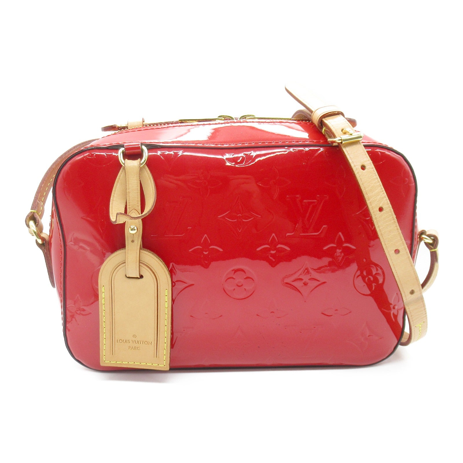 Louis Vuitton Louis Vuitton Santa Monica 2w Shoulder Bag 2way Shoulder Bag Patent Leather Vernis  Red  M90368