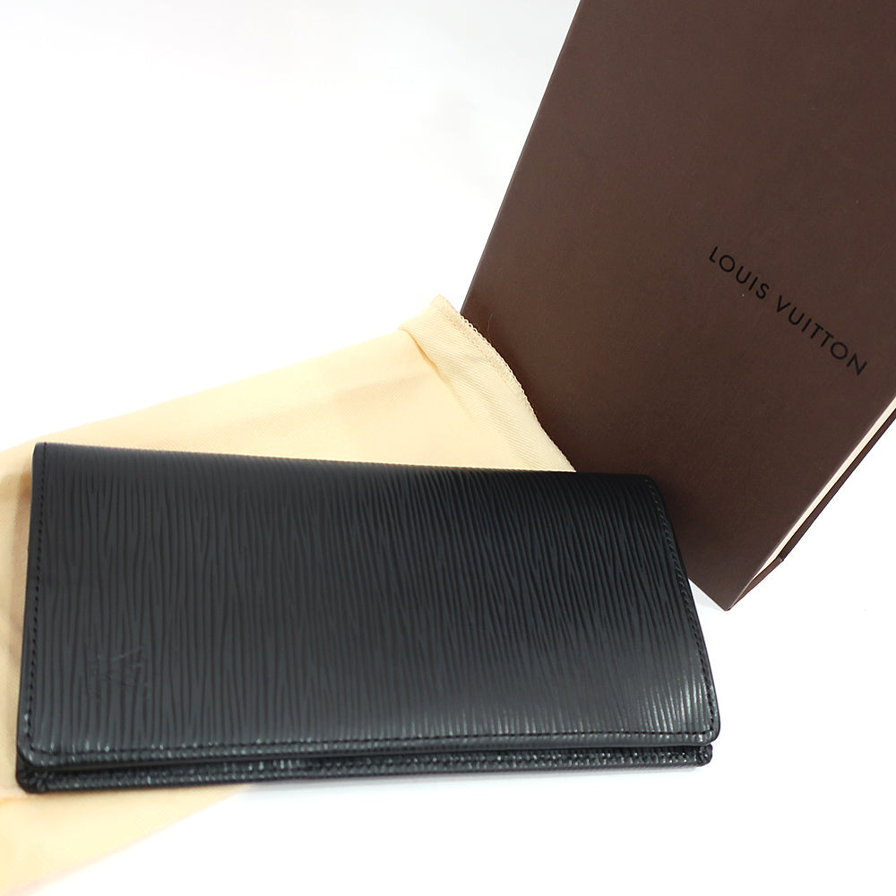 Louis Vuitton Double Fold Wallet Portefolio Braza  Model M66542 Epileptic Silver/war Gold   Dress Small s Preservation Bag Box