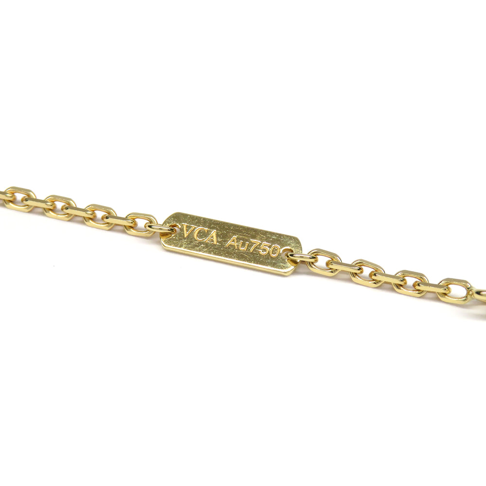 VAN CLEEF &amp; ARPELS Van Cleef &amp; Arpels Long Necklace Pendant Magic Alhambra 1 Motif 750YG Yellow G Giuseppe VCARP4KO00 Jewelry Accessories  Beauty