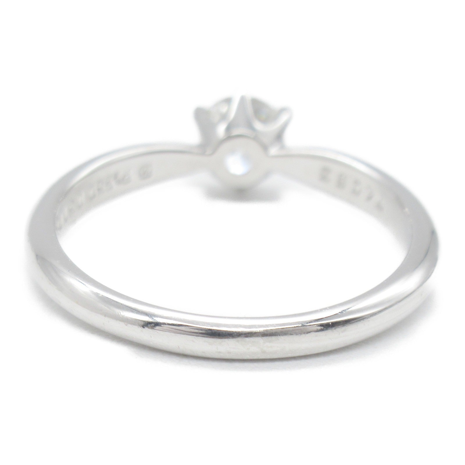 Mikimote Diamond Ring Ring Ring Jewelry Pt950 Platinum Diamond  Clear Diamond 3.2g