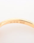 Agat Diamond Ring K18 (YG) 1.5g 0.05
