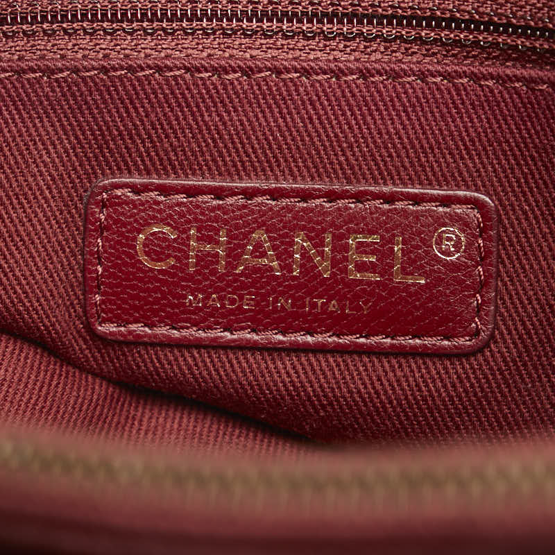Chanel Matrasse Coco G  Handbag Shoulder Bag 2WAY Bordeaux Wine Red Caviar S  CHANEL