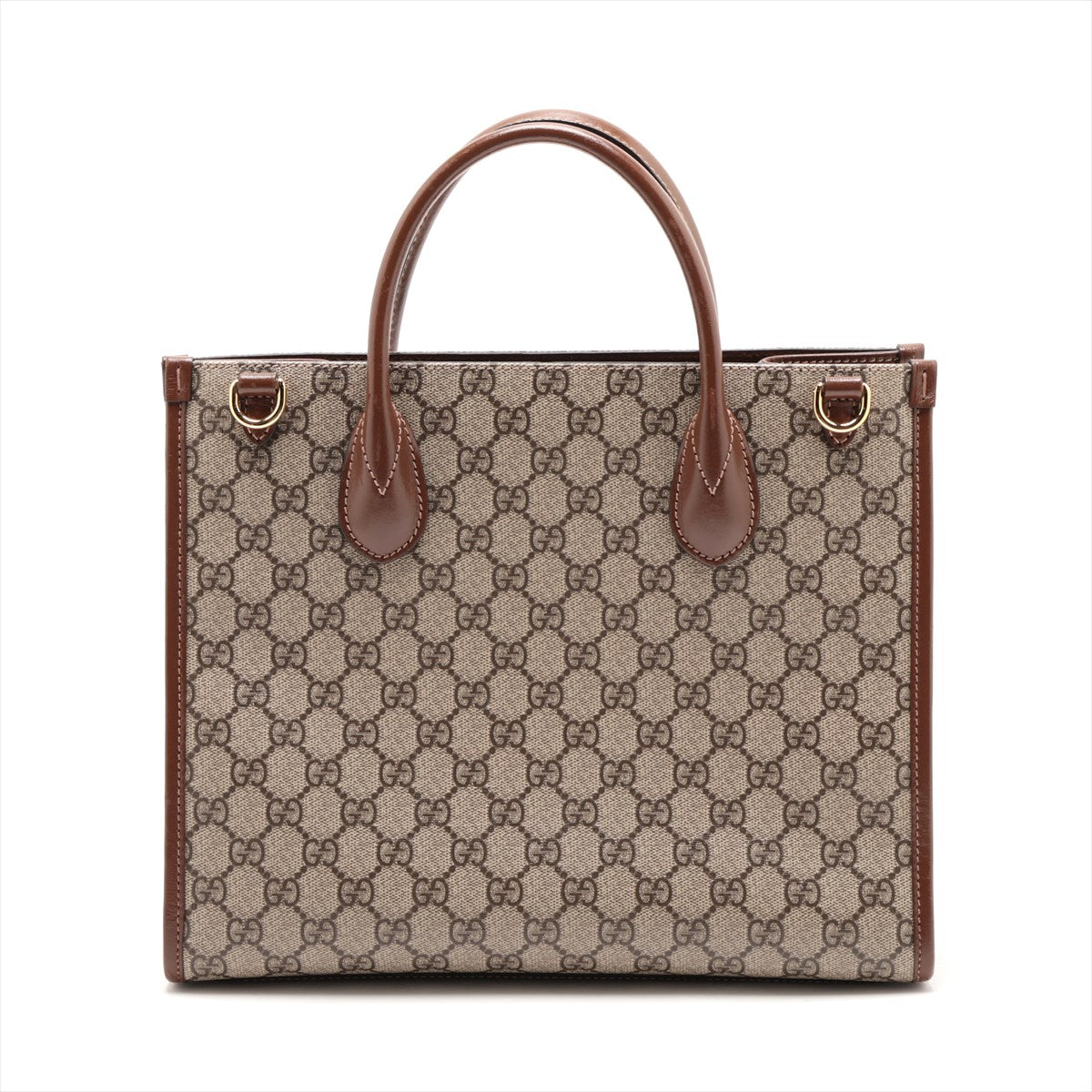 Gucci GG Supreme 2WAY Handbag Brown 659983