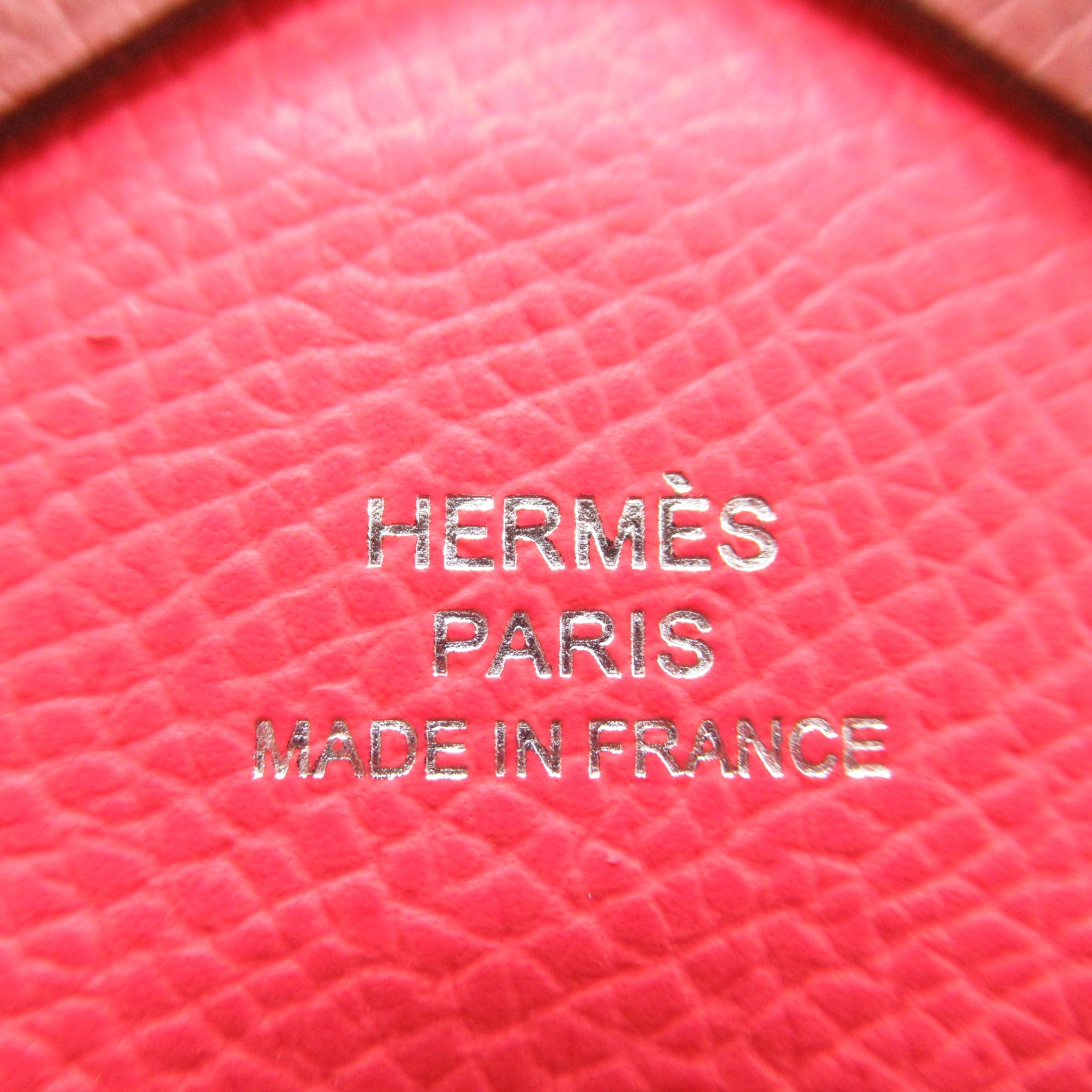 Hermes Hermes Calvido Card Case Accessoires Leather Epsom  Brown