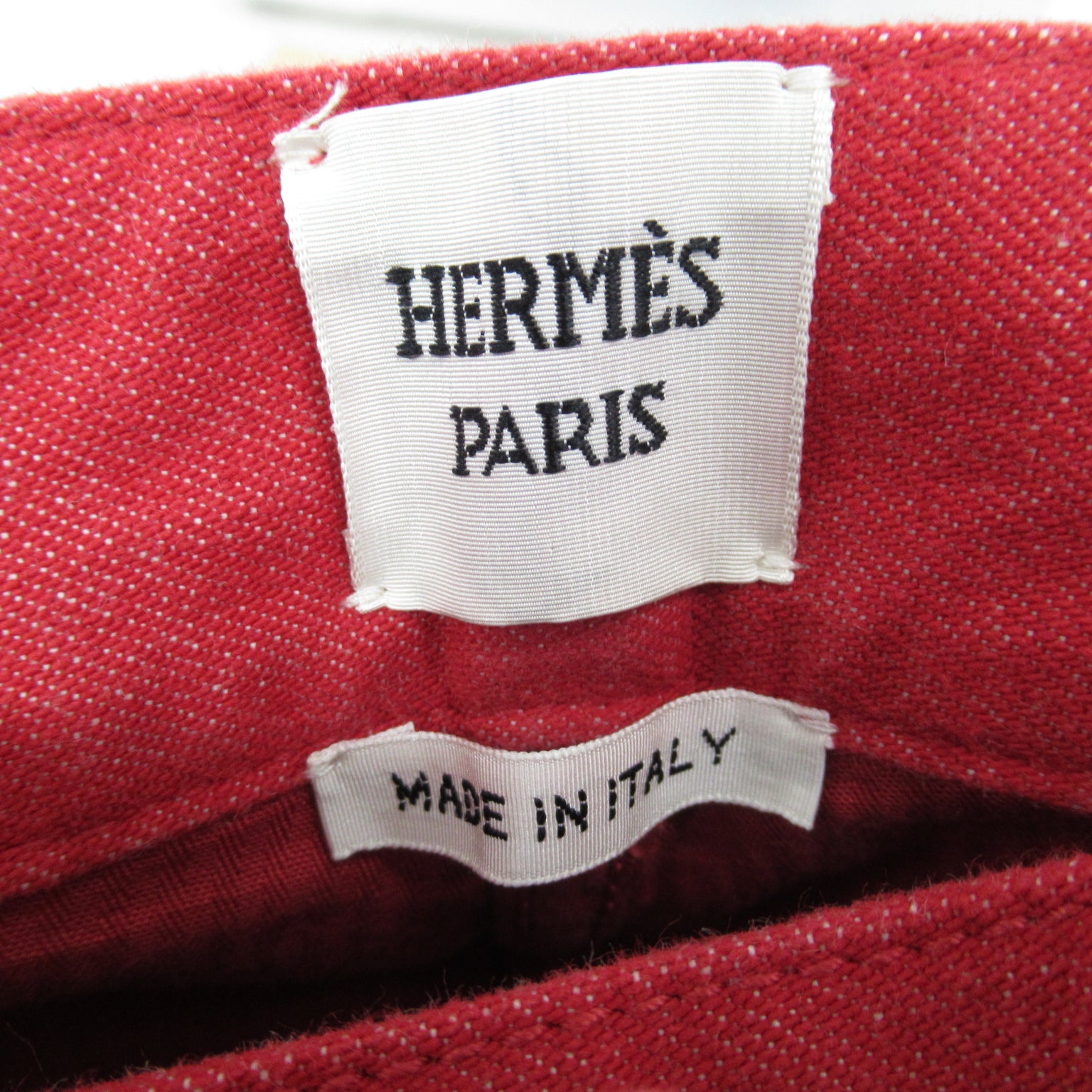 Hermes Hermes Denim Clothes Bottoms Cotton Women&#39;s Clothes
