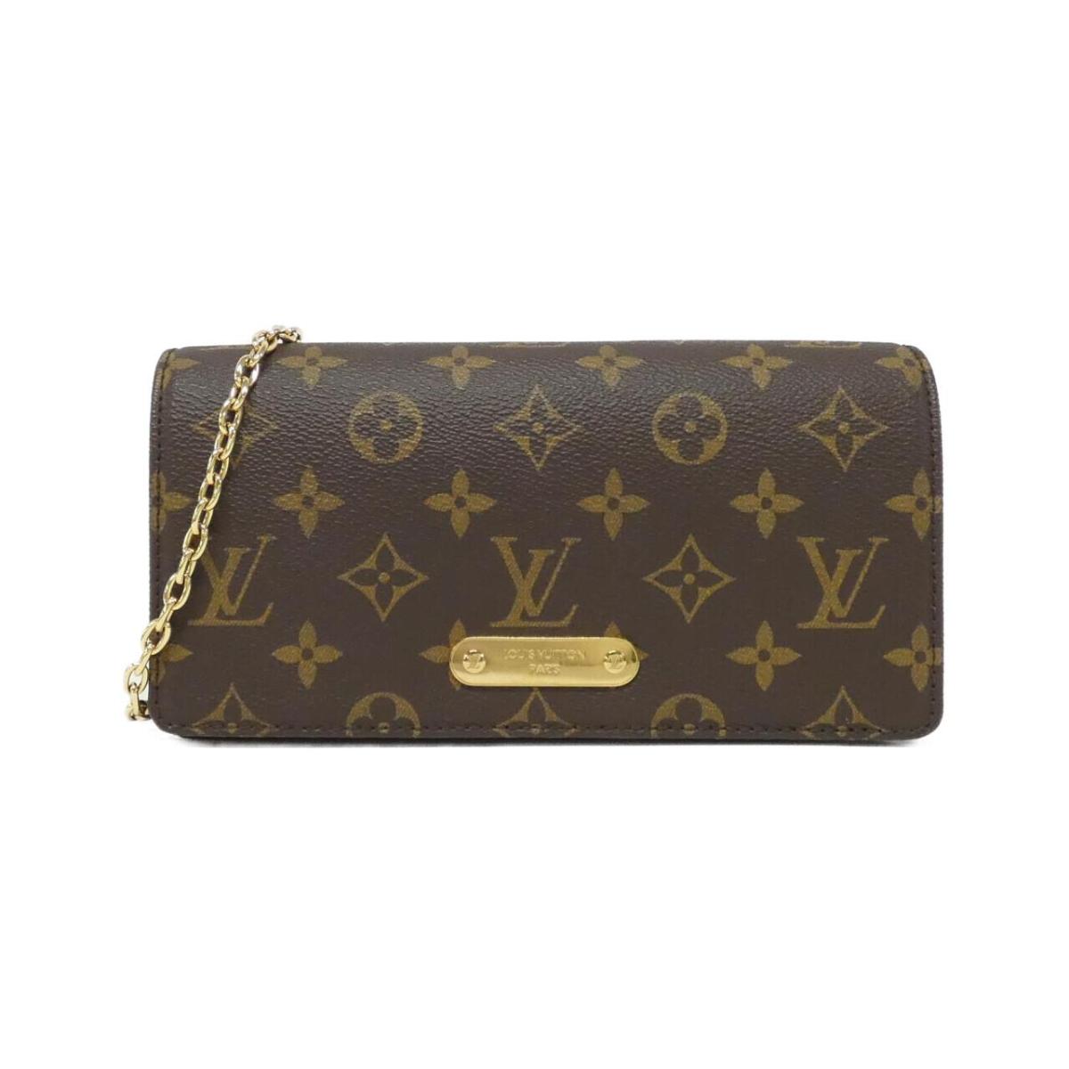 Louis Vuitton Monogram Wallet on Chain Lilly M82509 Bag