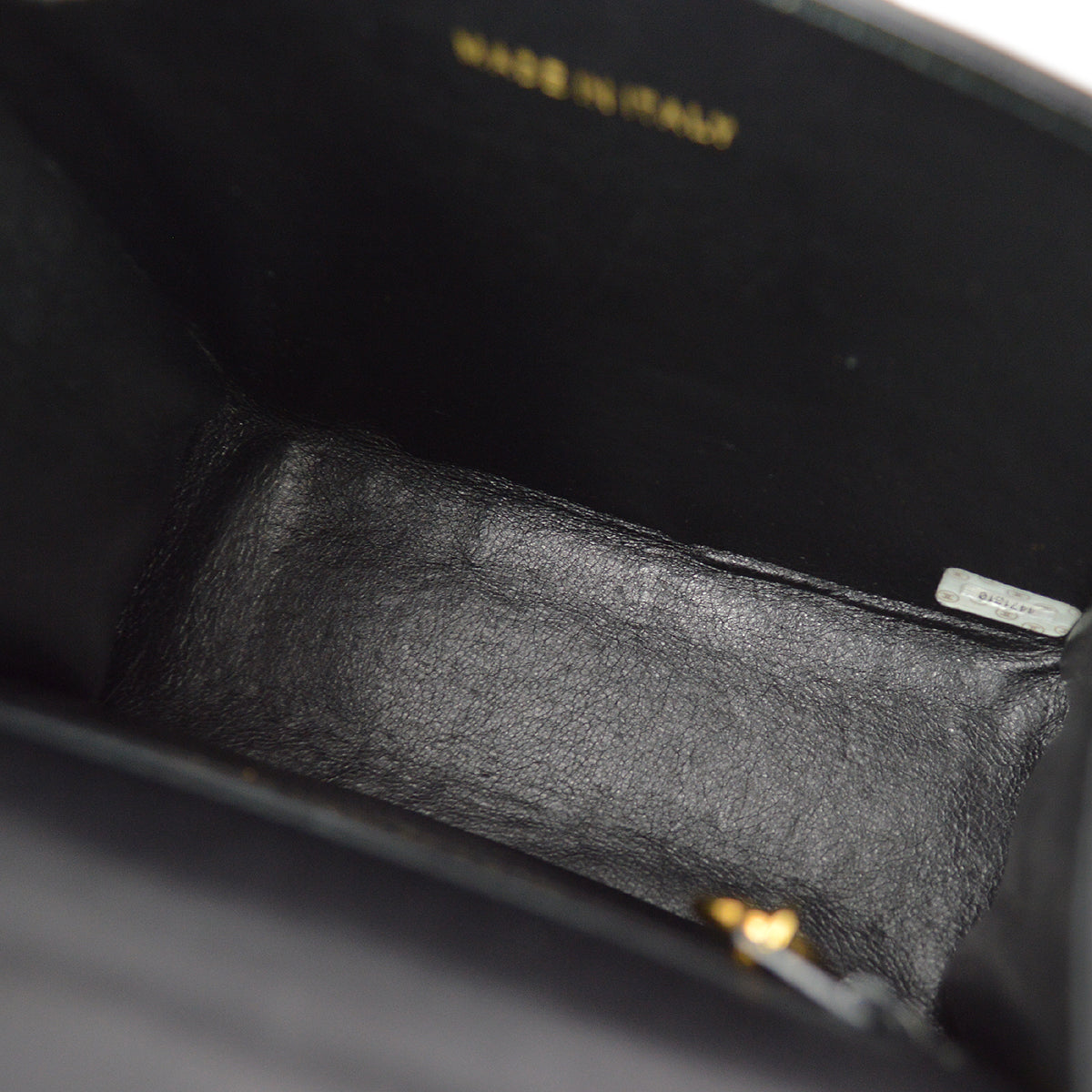 Chanel * Black Lambskin Top Handle Bag