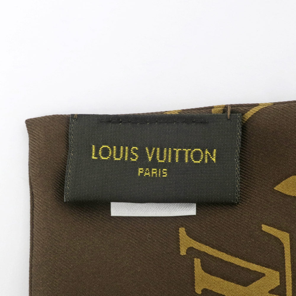 Louis Vuitton Monogram Confidential Silk M78655 Bandana LongsCalf