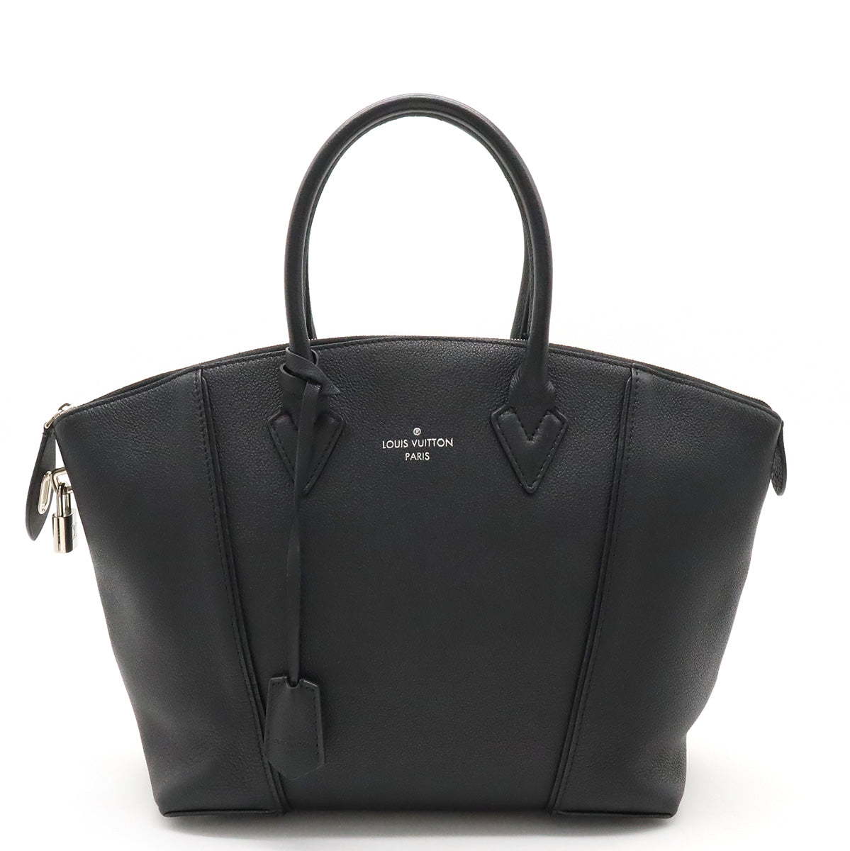 LOUIS VUITTON Louis Vuitton Parnass Locket PM Tote Bag Vokashimil Leather Noneir Shoulder Strap Parts M50028