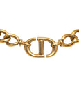 Dior CD Navi Chain Collars Gold Makeup Ladies Dior