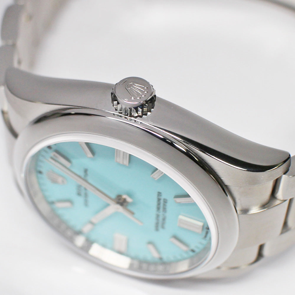 Rolex Oyster Perpetual 36 126000 Random Turquoise Blue SS Automatic Rolling  2023 New As