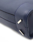 LOEWE LOEWE Amazon 23 Anagram Handbag Mini Boston 2WAY Shoulder Bag Leather Blue Blue Silver Gold 352.30.N71