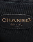Chanel Triple Coco Cabia S Chain Rucks Black G  4th
