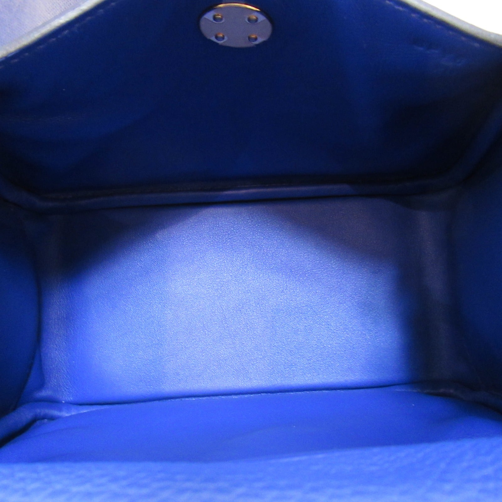 Hermes Hermes Lindemini 2w Shoulder Bag Shoulder Bag Leather  Clemence  Blue