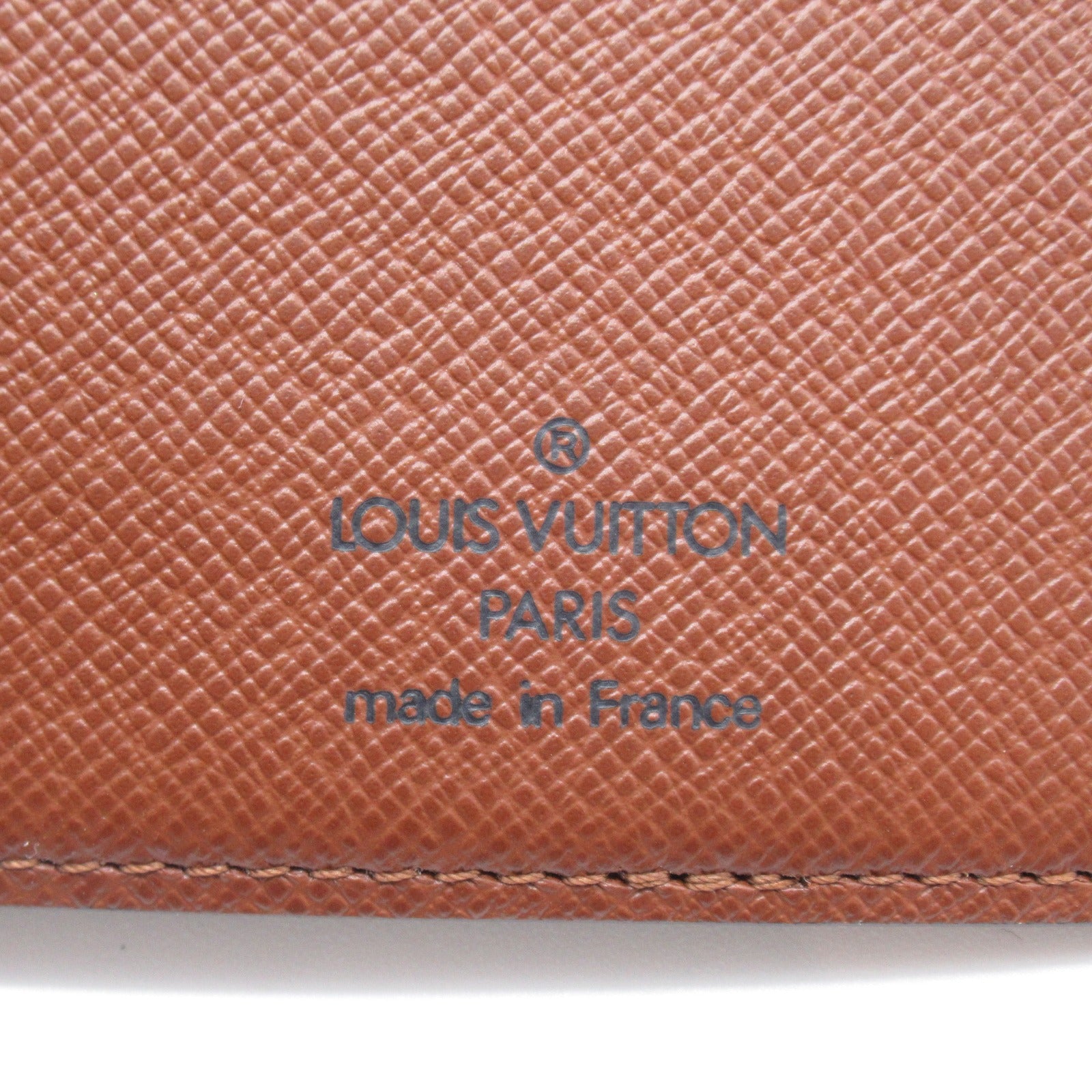 Louis Vuitton Louis Vuitton Portecourt Credy Double Fold Wallet Wallet PVC Coated Canvas Monogram   Brown M60825