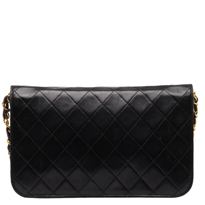 Chanel Mattrase 23 Coco Pushlock Single Flap Chain Shoulder Bag Black   Chanel