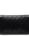 Chanel Mattrase 23 Coco Pushlock Single Flap Chain Shoulder Bag Black   Chanel