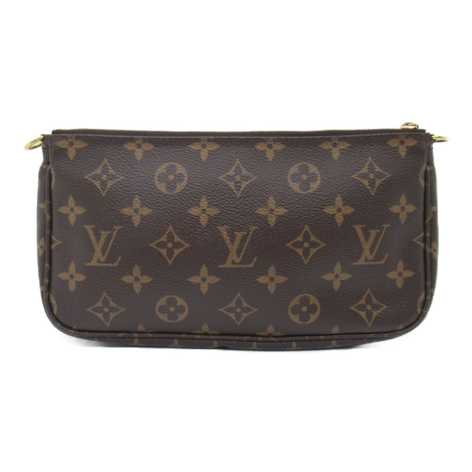 Louis Vuitton Louis Vuitton Multifunctional Accessories Pochette Accessories Bag PVC  Canvas Monogram  Brown Carry M44813
