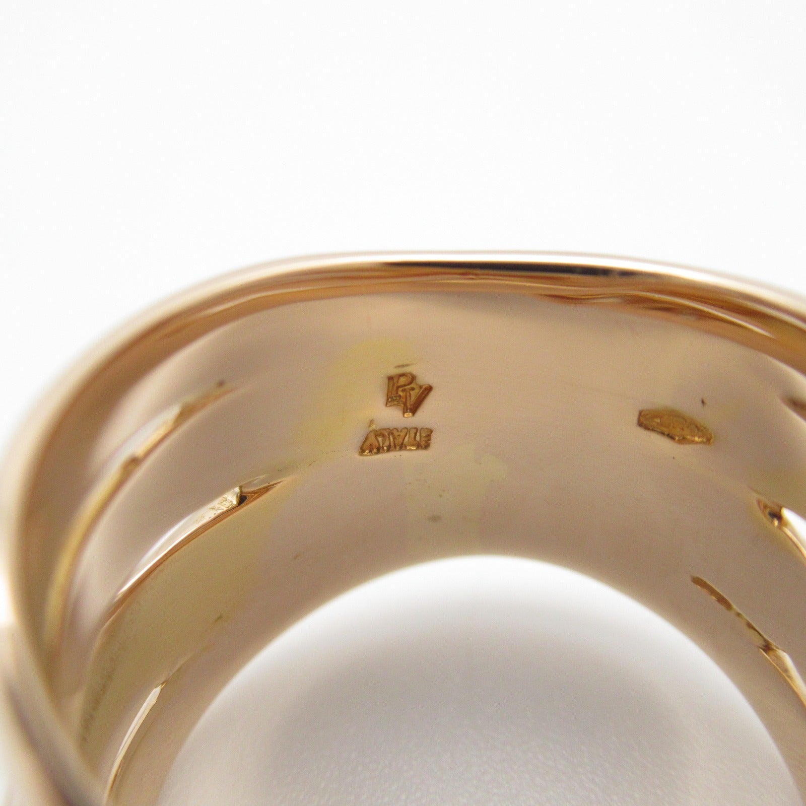 Ponte Vecchio Diamond Ring Ring Ring Ring Jewelry K18PG (Pink G) Diamond  Clearance