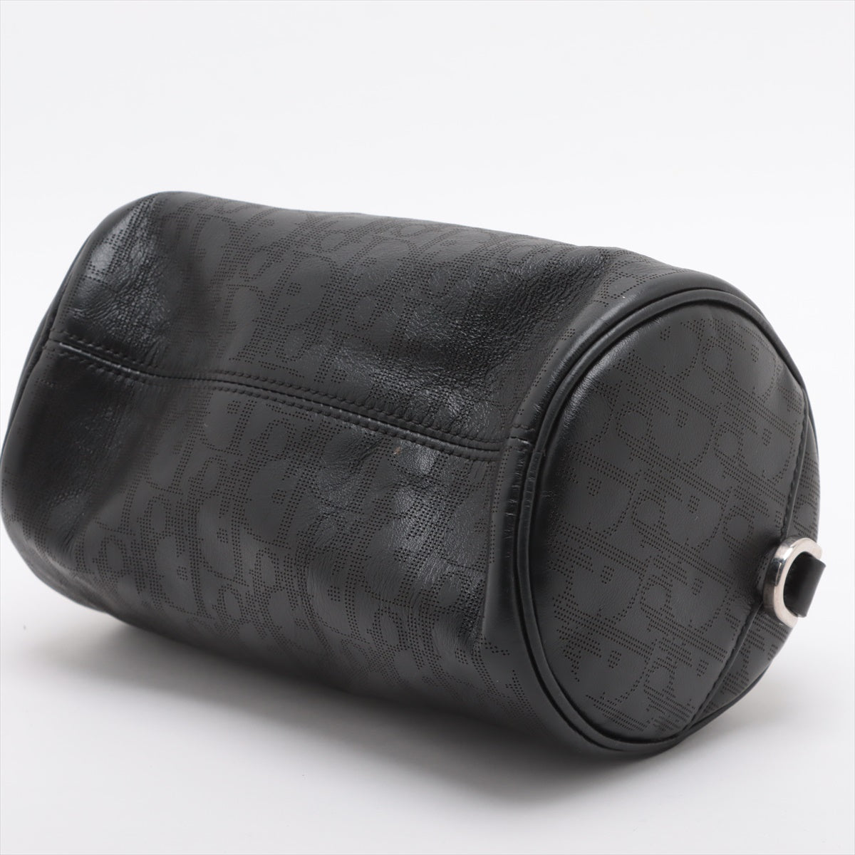 Christian Dior Leather Shoulder Bag Black