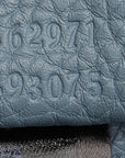 Gucci Jackie Diagonal Sac à bandoulière 362971 Cuir bleu clair