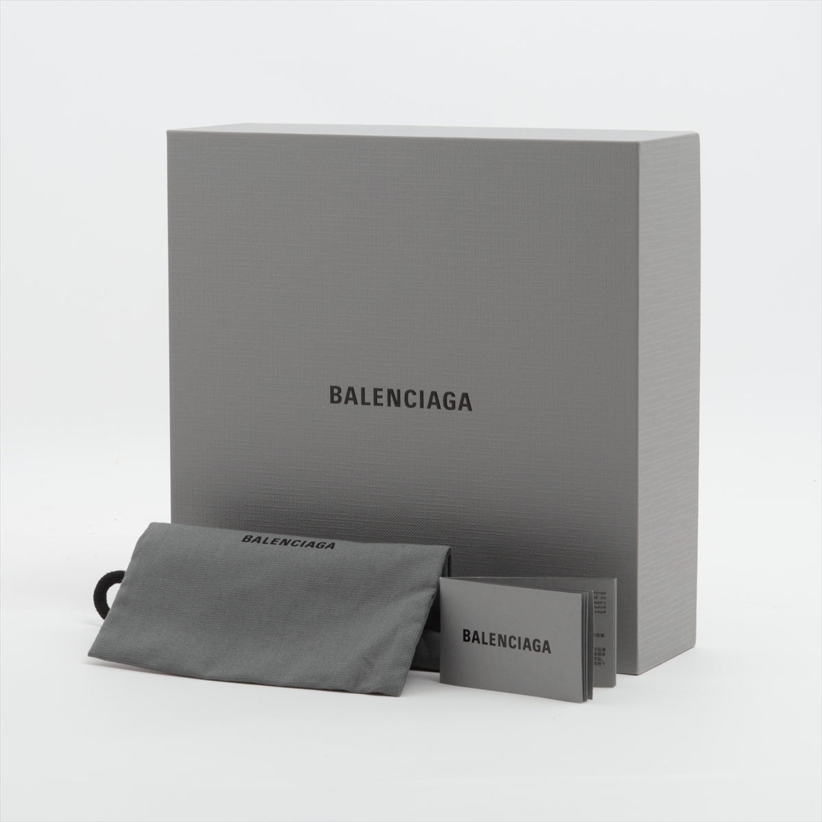 Balenciaga標誌項鍊M金屬銀子快樂店