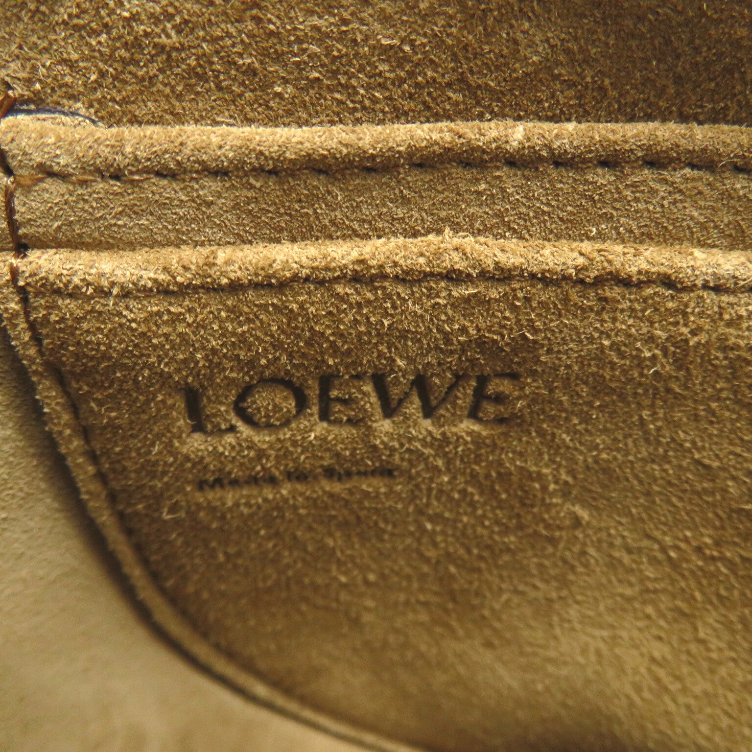 Loewe Mini-Gate Dual Shoulder Bag Shoulder Bag  Stcoat/Jagard  Brown  Tan A650N46X132530