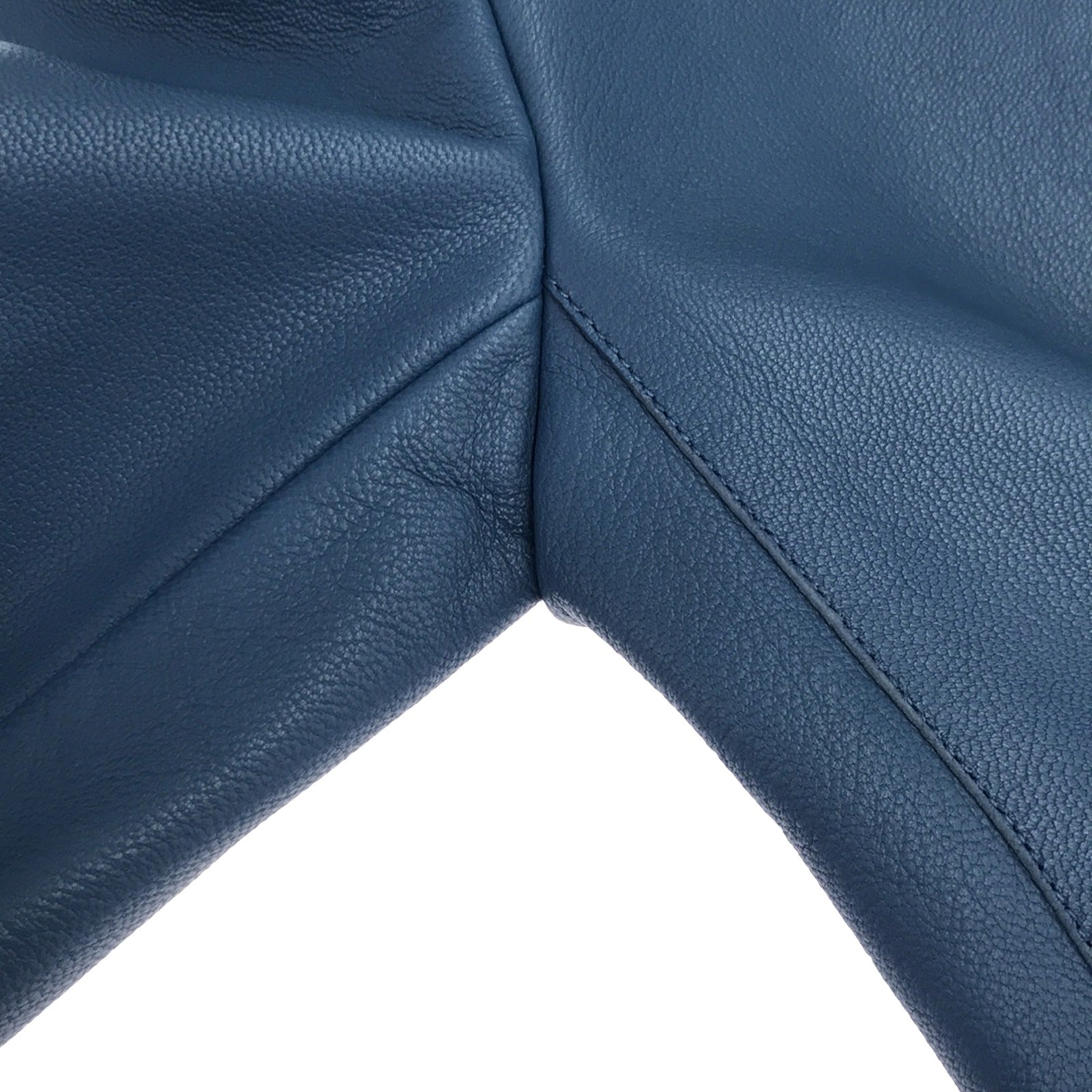 Hermes Jacket Outdoor Leather  Blue -