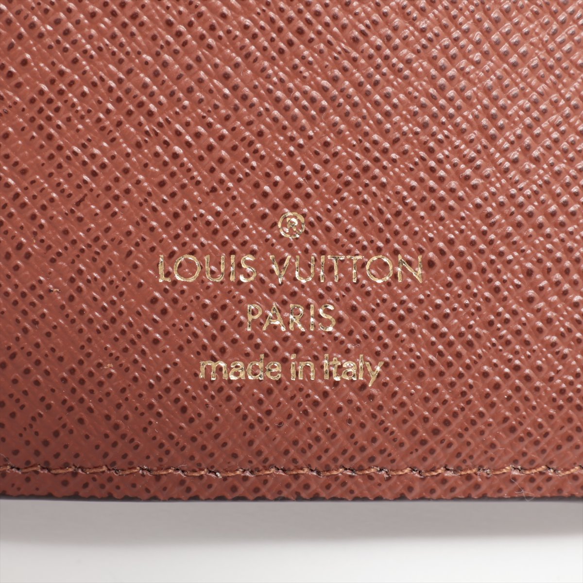 Louis Vuitton Monogram Portfolio Victoria M62472 Brown Compact Wallet