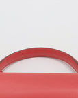 Hermes Kelly 35 Triumphant Red Silver G  R2014