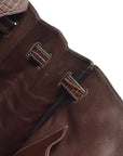 Hermes * Brown Matt Porosus Birkin 35 Handbag