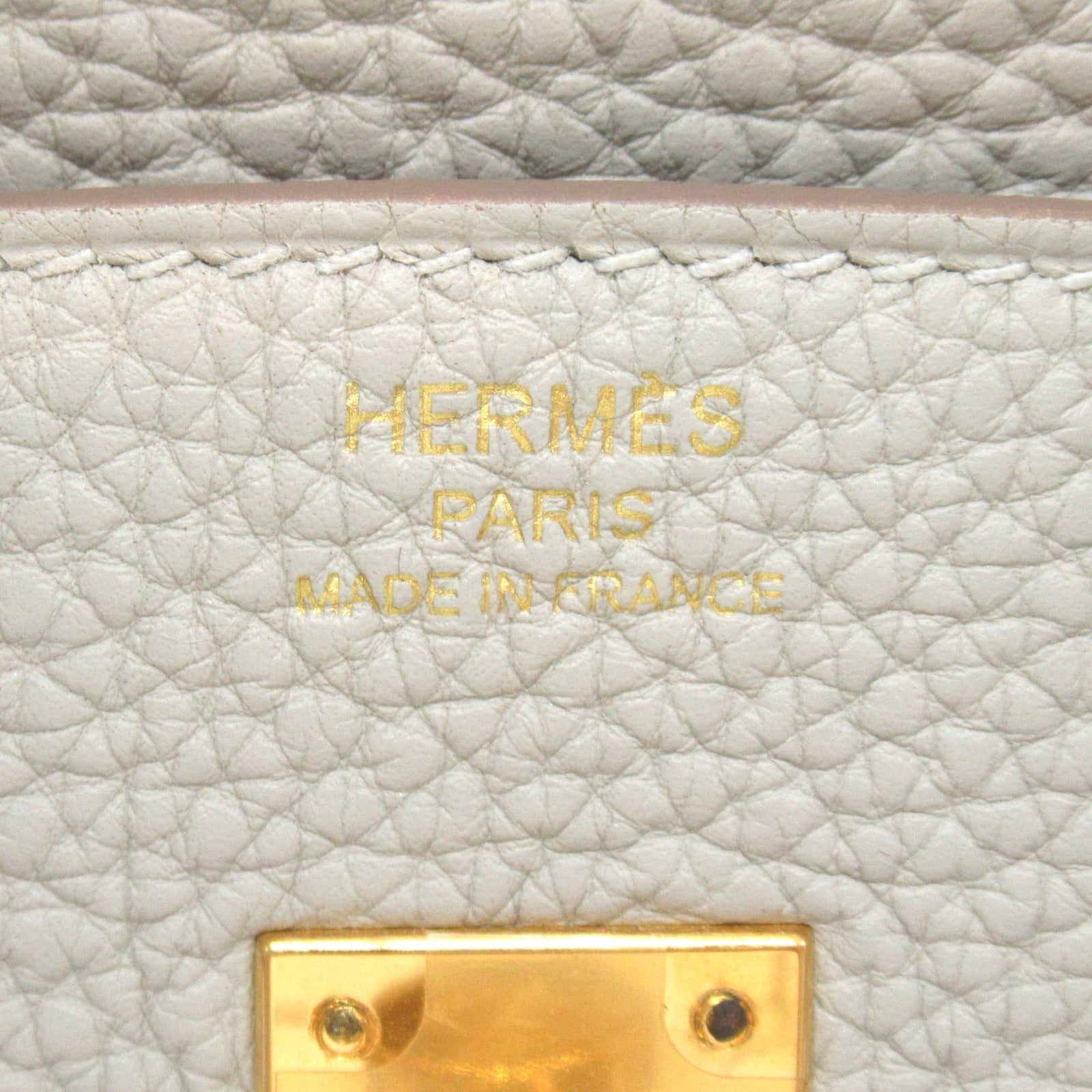 Hermes Hermes Birkin 25 Grippar Handbag Bag  Togo  Gr