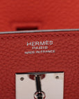 Hermes Birkin 30 Togo Orange Poppy Silver  A 2017