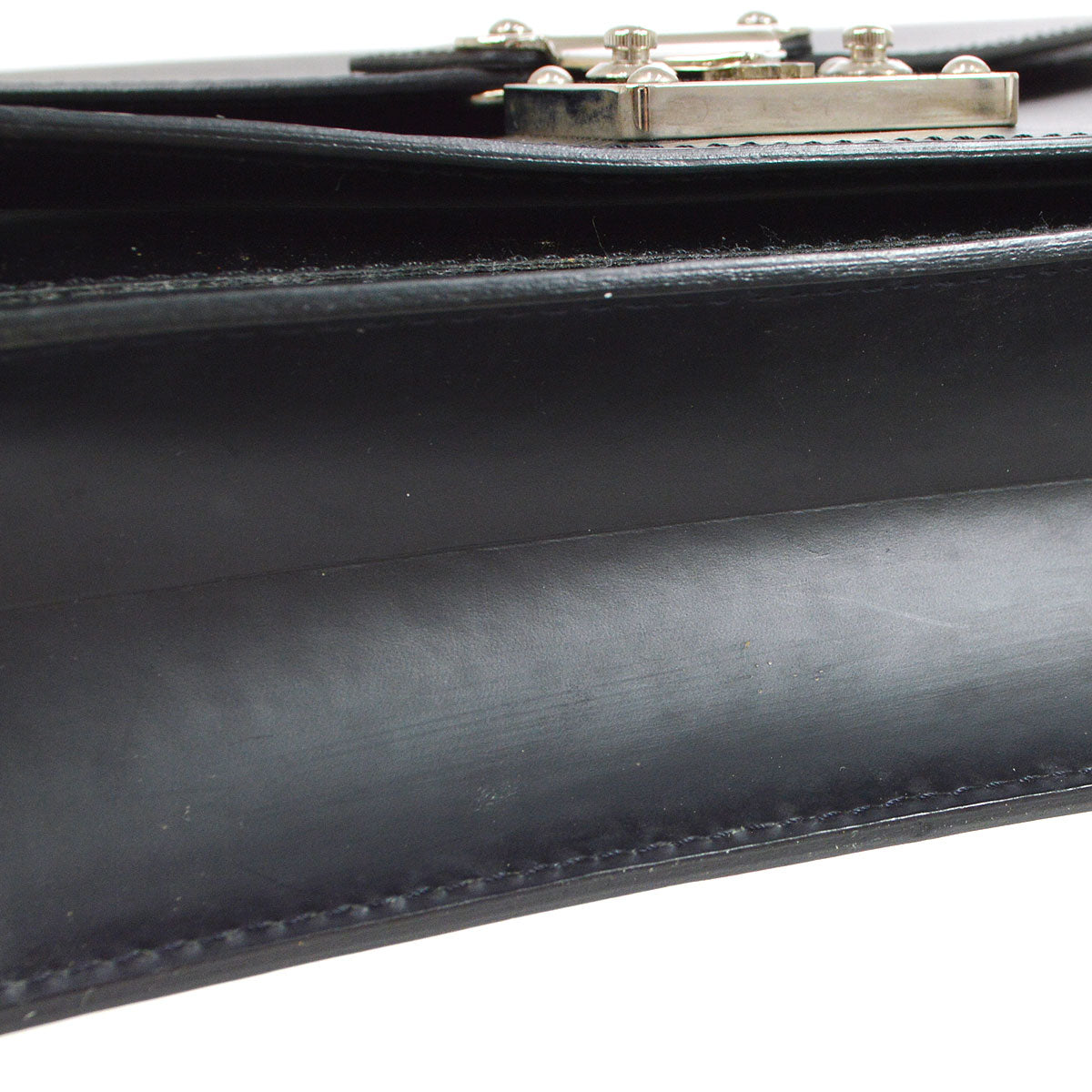 Louis Vuitton Black Epi Monceau 28 Handbag M52792