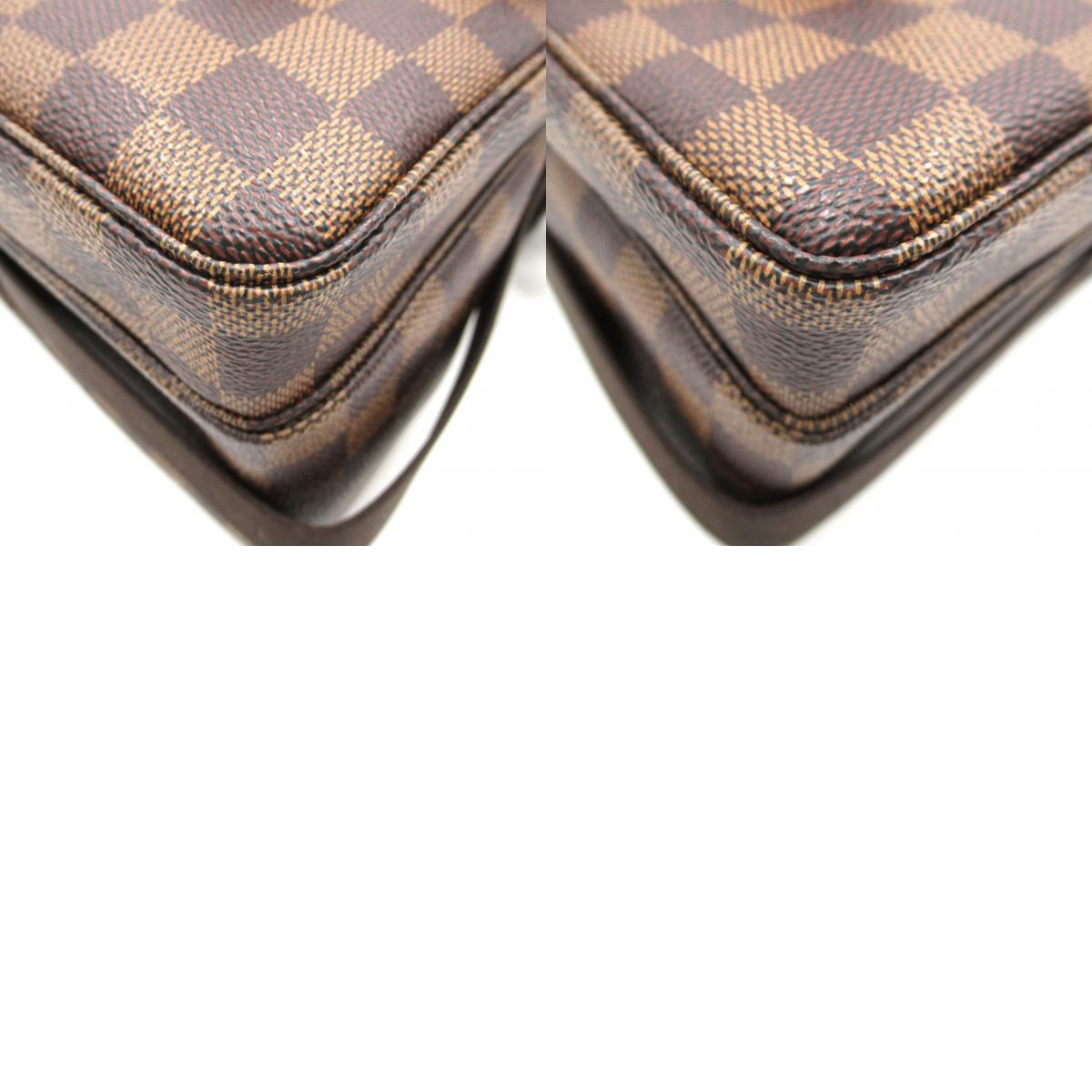 Louis Vuitton Broadw Shoulder Bag PVC coated canvas Damiens Brown N42270