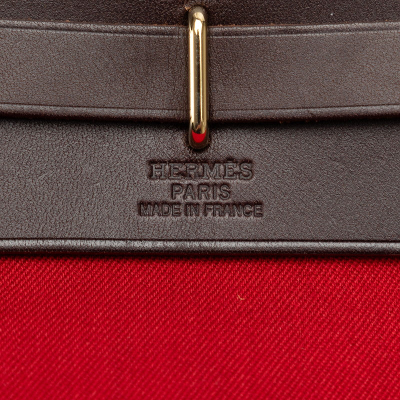 Hermes Yale Bag TPM Shoulder Bag Red Orange Brown Tower Ophidia Leather  Hermes