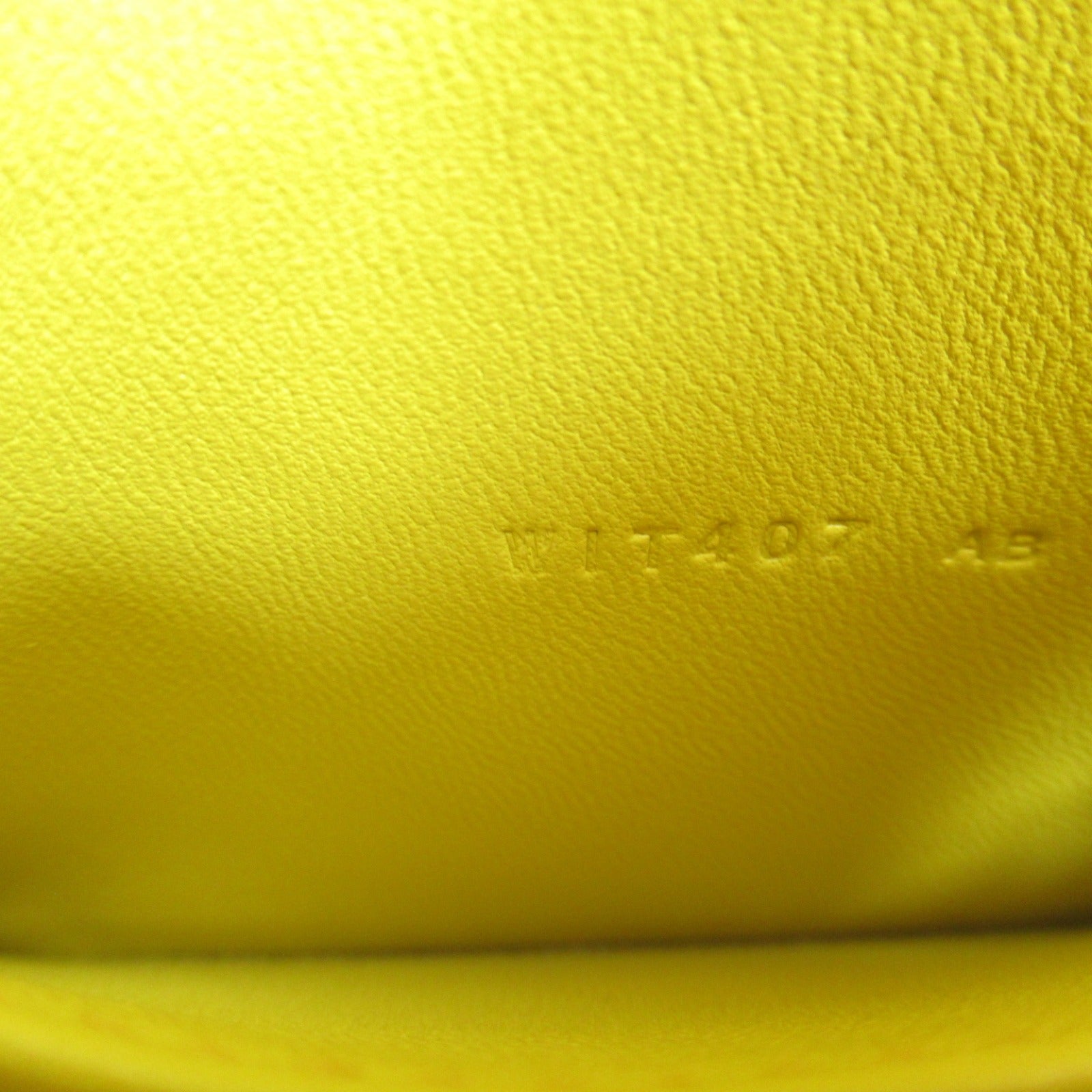 Hermes Bolide 1923 MINI Johnny Ambulance Shoulder Bag Shoulder Bag Leather Sheet  Yellow Shapes