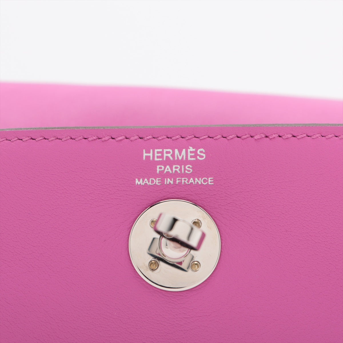 Hermes Mini-Lindy  Magnolia Silver Gold  Z 2021