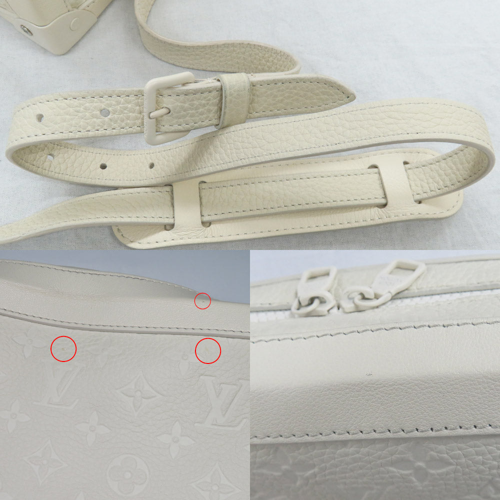 Louis Vuitton M53287 Monogram Shoulder Bag 2019AW Bronze White  Leather Virgin Blonde Mens Unisex