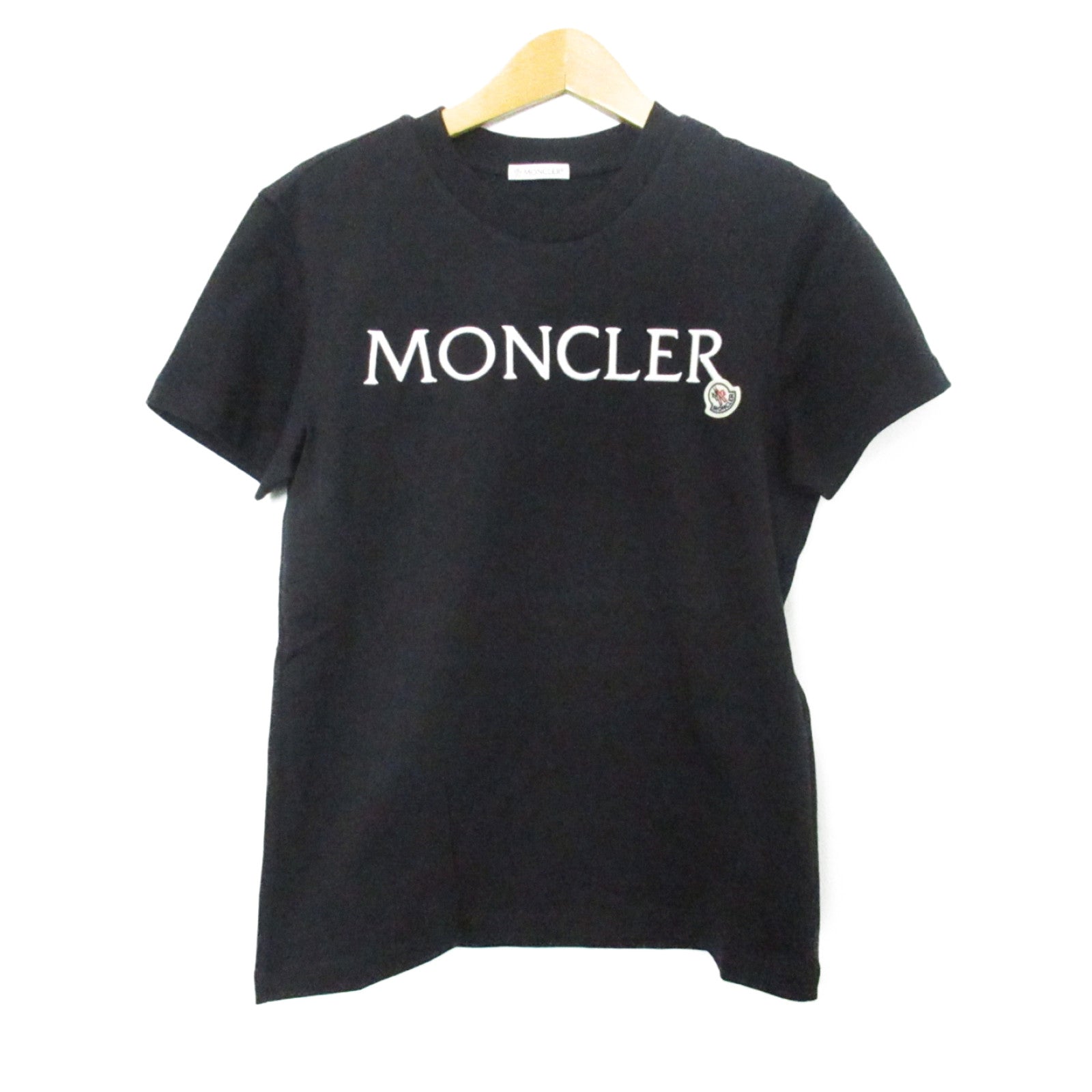 Moncler MONCLER  Half-Hand   Tops Cotton   Black 8C00006829HP999XS