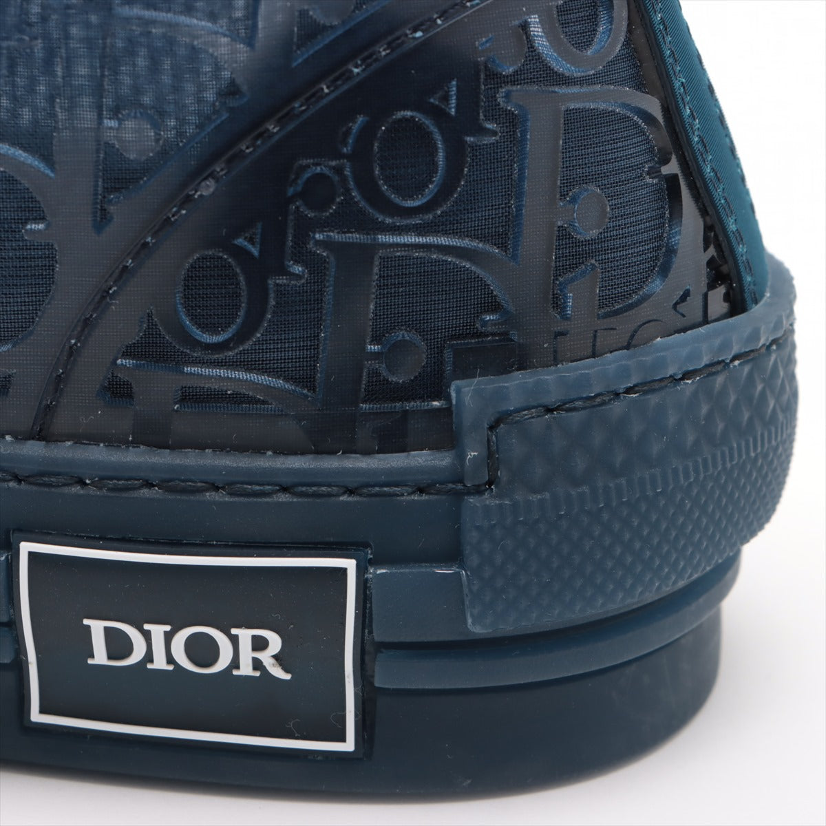 Dior Obrick Laver Highcut Sneakers 41  Navy DC0322