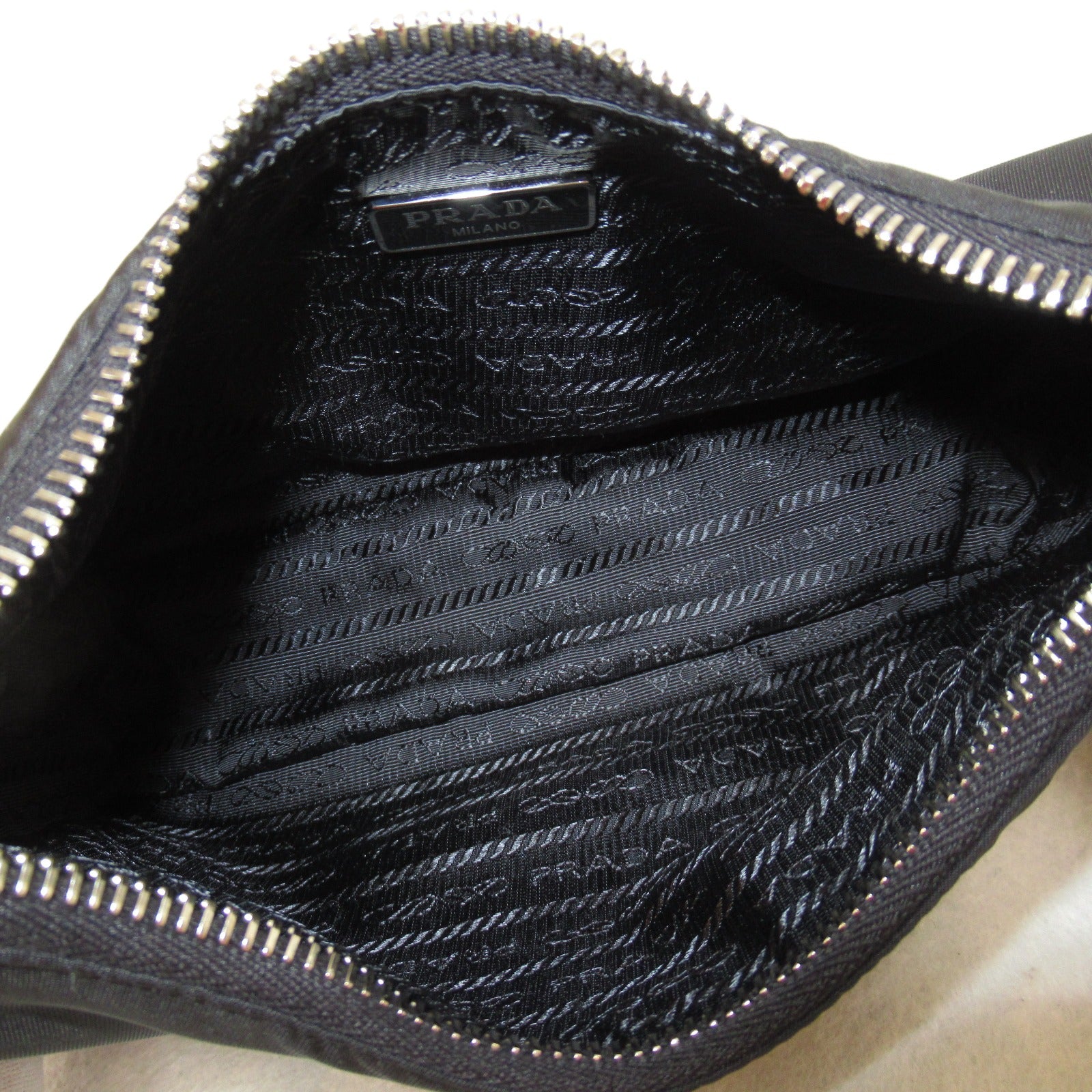 Prada Prada Shoulder Bag Nylon  Black 1BH204