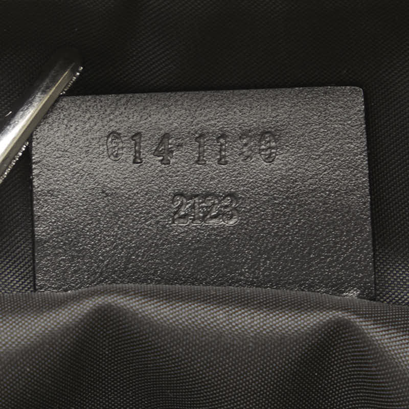 Gucci Clutch Bag Clutch 014 1130 Black Nylon Leather  Gucci