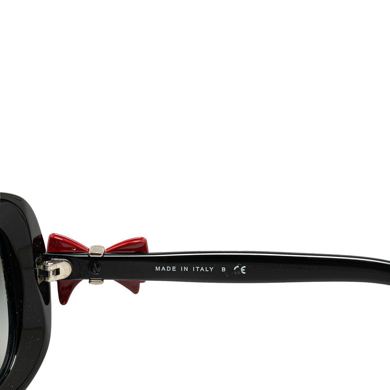 Chanel Coco Ribbon Motif Sun Sunglasses 5170-A c.1231/8G Black Red   CHANEL