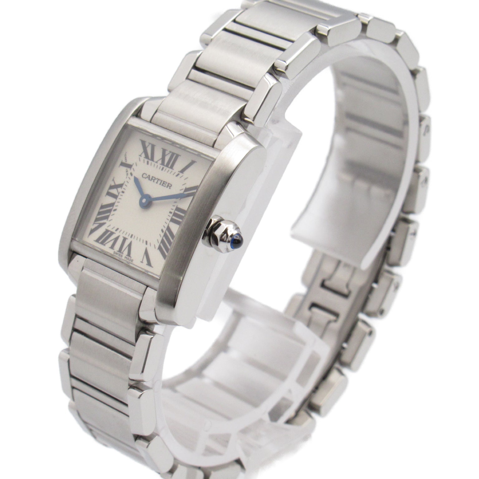 Cartier Cartier Tanks France SM Watch Stainless Steel  Ivory W51008Q3