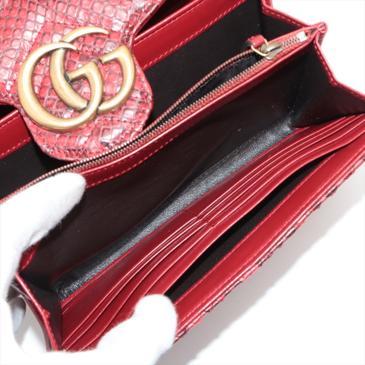 Gucci GG Marmont Pearson Chain Wallet 474575