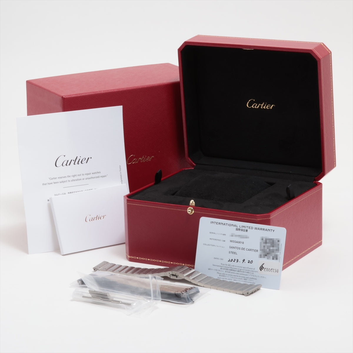 Cartier Sant Ducal WSSA0018 SS  Larinth AT Silver  2