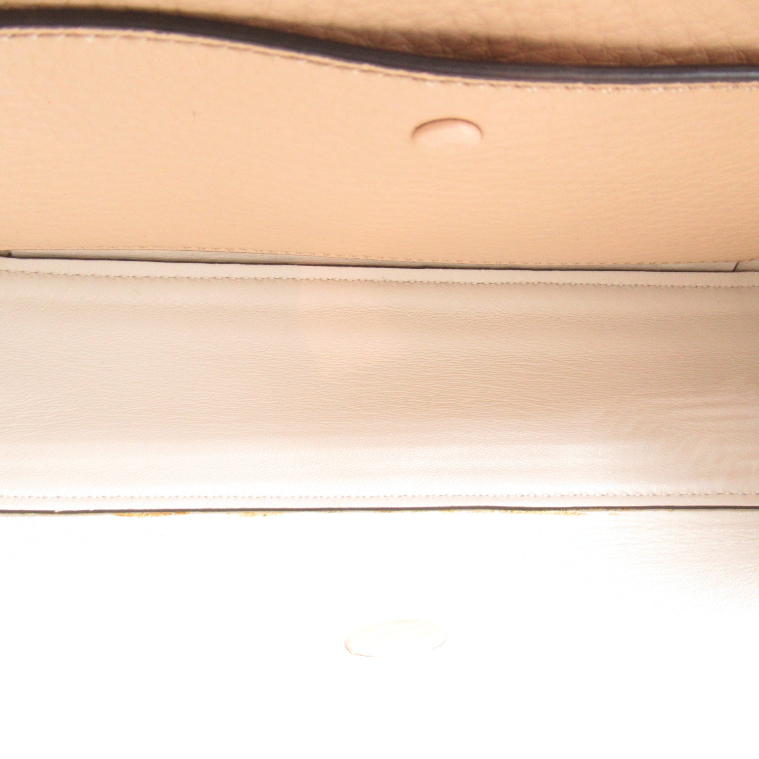 Fendi Fendi 2w Shoulder Shoulder Bag Leather  Beige 8BR600